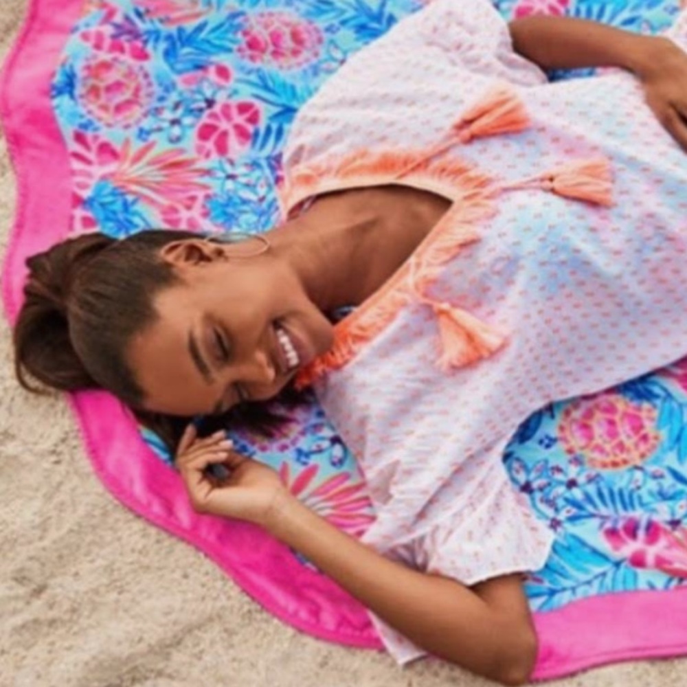 Lilly Pulitzer Critter Beach Towel NWT